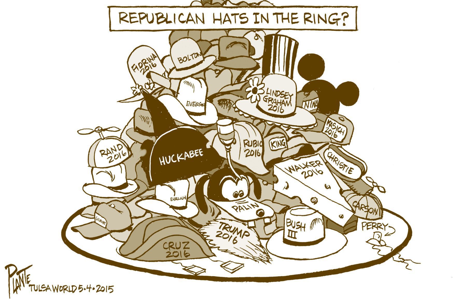 The GOP Race: We need a bigger ring
